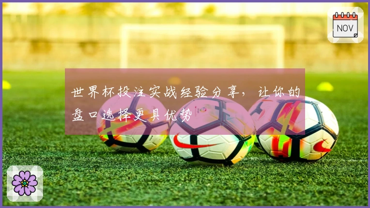 世界杯投注实战经验分享，让你的盘口选择更具优势