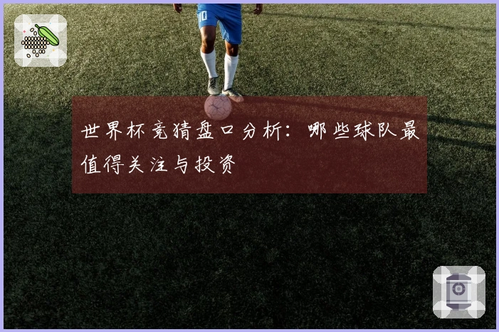 世界杯竞猜盘口分析：哪些球队最值得关注与投资